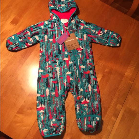 Patagonia Other - Patagonia Baby Reversible Puff Ball Bunting